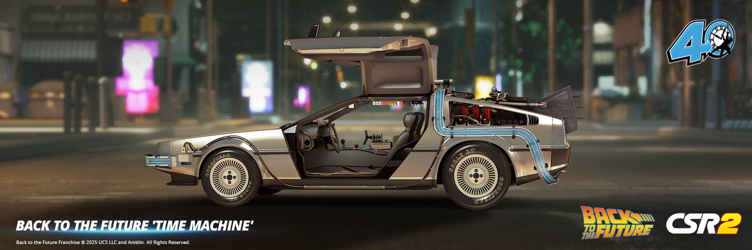 CSR2 Back to the Future 'Time Machine'